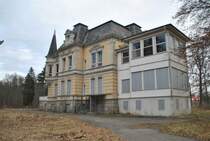 Seitenansicht der Villa Nordstern in Lehrte, am 13.03.2011.