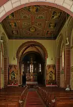 L�ffingen am Schwarzwald, Innenraum der Wallfahrtskirche Witterschnee, Sept.2006