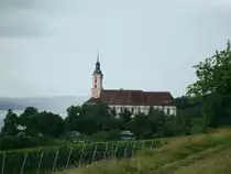 Birnau am Bodensee, die barocke Wallfahrtskirche, erbaut von Peter Thumb 1746-49, Juli 2010