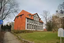 Fachwerkhaus in Wunstdorf. Foto vom 21.03.2011.