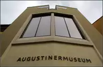 . Augstinermuseum Freiburg: Detailansicht des neuen Foyergeb�udes. 18.09.2010 (Matthias)