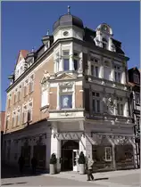 Gesch�ftshaus in der B�ckerstra�e, Ecke Wendenstra�e in Hameln. 24.03.2011