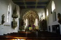 Holzheim, St. Peter und Paul Kirche, geweiht 1519, Landkreis Neu-Ulm 
(29.03.2011)