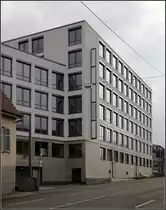 . Neubau eine B�rohauses in Stuttgart-Degerloch: Eigentlich eine sch�ne, unaufgeregte st�dtische Architektur. 19.03.2011 (Matthias)