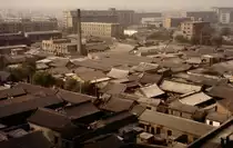 H�usermeer von Datong im Herbst 1984.