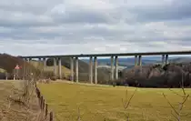 Talbr�cke der A1 bei Nettersheim (Eifel) - 13.02.2011