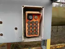 Eine alte Sprechanlage auf dem Gel�nde der (als Industriedenkmal zug�nglichen) ehemaligen Kokerei Hansa in Dortmund-Huckarde am 25.01.2011.