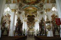 Klosterkirche Roggenburg, besitzt 12 Altre (05.04.2011)