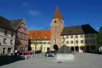 Wei�enhorn, Rathaus von 1761, Kirchplatz (07.04.2011)