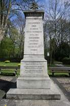 Denkmal an den Krieg von 1870 - 71 in Springe.