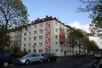 H�userfassade in Hannover/Vahrenwald am 12.04.2011.