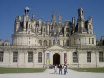 Schloss Chambord, Schlosseingang (30.06.2008)