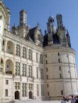 Schloss Chambord, Innenhof (30.06.2008)