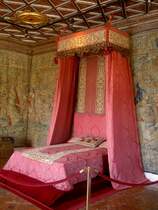 Chenonceaux, Kniginnenzimmer im Schloss (01.07.2008)