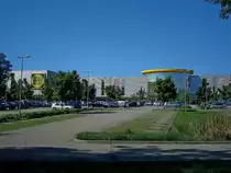 Freiburg im Breisgau, neuerbautes M�beleinkaufzentrum, 2011