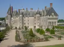 Langeais, Chateau, erbaut von 1465 bis 1468 (01.07.2008)