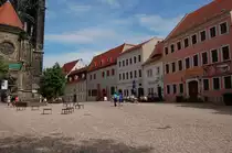 Geb�ude um den Dom und die Albrechtsburg in Mei�en. 29.05.2011