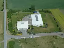 Transformatorenbau Franz Steger in Milz aus luftiger Hhe, Mai 2011