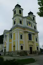 Hafnerberg, Wallfahrtkirche zu unserer Lieben Frau, erbaut von 
1729 bis 1740 von Daniel Dietrich (02.06.2011)