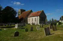 Amberley, Frhgotische St. Michael Kirche, erbaut im 12. Jahrhundert 
(02.10.2009)