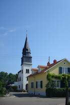 Endingen am Kaiserstuhl, die evangelische Kirche, erbaut 1908, Juni 2010 