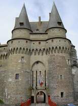 Vitre, Chateau Chatelet aus dem 14. JH (04.07.2008)