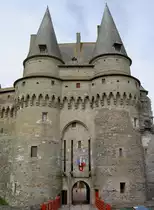 Vitre, Chateau Chatelet aus dem 14. JH (04.07.2008)