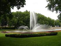 Springbrunnen in Posen (25.06.2011).