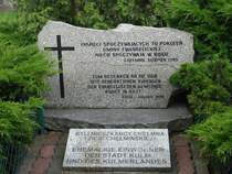 Gedenkstein in der Stadt Kulm, aufgenommen am 26.06.2011.