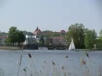 Schwerin [MV]; Blick �ber den Burgsee zur Feldstadt, 23.04.2011