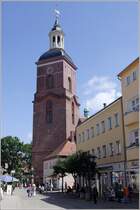 Die St.-Nikolai-Kirche in Spandau wurde im 14. Jahrhundert erbaut. 05.07.2011