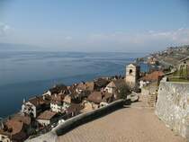 St-Saphorin, der Wein des Ortes ist bekannt und geschtzt.
