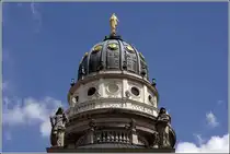 Die Kuppel des Deutschen Doms am Gendarmenmarkt in Berlin. 05.07.2011