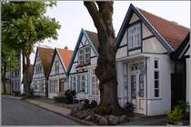 Die Alexandrinenstrae in Rostock-Warnemnde, 15.06.2011