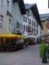 Kitzb�hel, Hinterstadt Stra�e (27.06.2010)