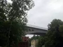 11.08.2010 Ein Blick auf der Plauener Br�cke in Plauen