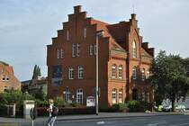 Rotes Backstein in Hameln, am 12.07.2011.