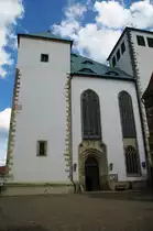 Freiberg, Dom St. Marien, sp�tgotische Hallenkirche, errichtet von 1484 
bis 1501 (19.07.2011)
