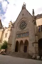 Schlo� Marienburg, Frontseite der Schlo� Kapelle.Pattensen 23.7.2011