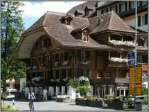 Das Hotel Victoria Ritter in Kandersteg, aufgenommen am 21.07.2010.