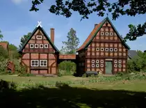 Fachwerkh�user in Tarmstedt, Landkreis Rotenburg (09.05.2011)