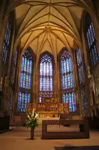 Dortmund, Chor und Fl�gelaltar der Reinholdi Kirche, erbaut ab 1250
(31.07.2011)