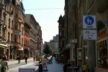 Die obere Leipziger Stra�e in Halle/S., aufgenommen am 03.07.2010.