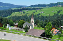 Mselbach in Vorarlberg, auf dem Weg von Oberstorf nach Bregenz - 16.07.2011