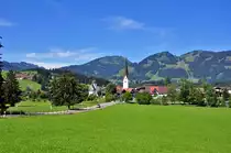 Fischen im Allg�u mit Kirche im Mittelpunkt - 16.07.2011