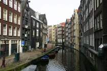 Beim Winterspaziergang durch Amsterdam; 04.03.2007
