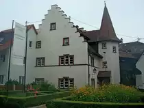 Weil am Rhein, das Stapfelehus, Residenz der V�gte von R�tteln, erbaut im 16.Jahrhundert, Umbau 1607, restauriert 1978-82, Juli 2011