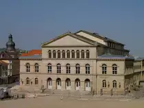 Coburg, Landestheater am Schlo�platz, er�ffnet 1840 mit 700 Zuschauerpl�tzen 
(29.04.2007)