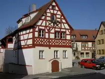 Cadolzburg, Marktplatz, Landkreis F�rth (08.03.2011)