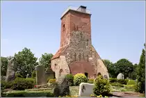 Der Ochsenturm in Imsum ist der �brig gebliebene Rest einer Kirche dreier Ortschaften. Heute geh�rt Imsum zur Stadt Langen. Vom Turm hat man einen guten Blick von Bremerhaven bis zur Weserm�ndung. 05.06.2011